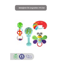 Kiki Bebeğimin Ilk Çıngırakları 4'lü Seti